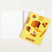 Bakkerij Thema Brood gebak en snoep Planner (Display)