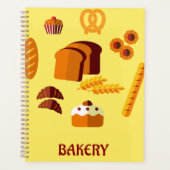 Bakkerij Thema Brood gebak en snoep Planner (Voorkant)