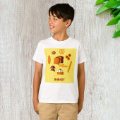 Bakkerij Thema Brood gebak en snoep T-shirt