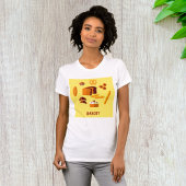 Bakkerij Thema Brood gebak en snoep T-shirt