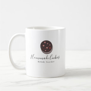 Bakkerij Thuisgemaakte Koekjes Biscuit Getekende W Koffiemok