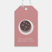 Bakkerij Thuisgemaakte Koekjes Biscuitjes Pop Gift Cadeaulabel (Voorkant)