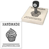 Bakkerij Uw Bedrijf Logo Custom Rubberstempel (Gestempeld)