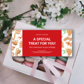 Bakkerij vakantie aanbieding Business Logo cadeaub