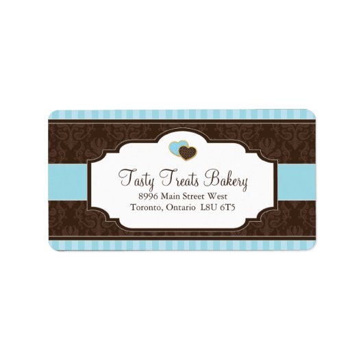 Bakkerij Verpakking Etiketten (Voorkant)