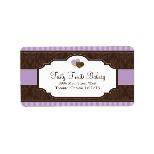 Bakkerij Verpakking Etiketten (Voorkant)