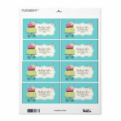 Bakkerij Verpakking Etiketten (Full Sheet)