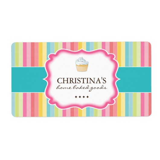 Bakkerij Verpakking Etiketten (Voorkant)