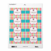 Bakkerij Verpakking Etiketten (Full Sheet)