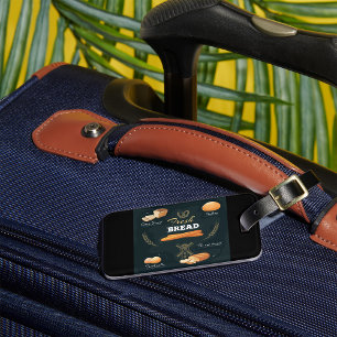 Bakkerij vers brood bagagelabel