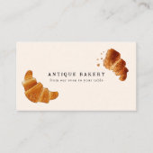 Bakkerij Verse Croissant Visitekaartje (Voorkant)