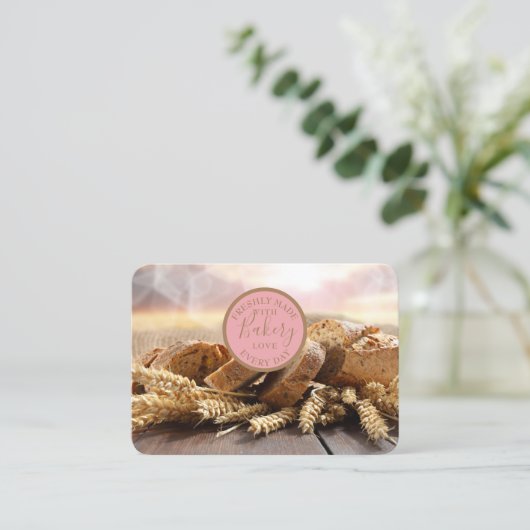 Bakkerij - Visitekaartje (Staand voorkant)