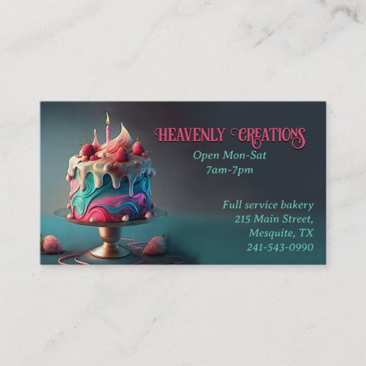 bakkerij visitekaartje (Voorkant)
