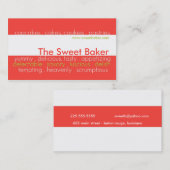 Bakkerij Visitekaartje (Voorkant / Achterkant)