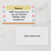 Bakkerij  visitekaartje (Voorkant / Achterkant)