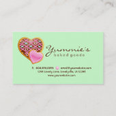 Bakkerij visitekaartje chocolade C (Achterkant)