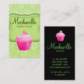 Bakkerij Visitekaartje  Damask Limoen (Voorkant / Achterkant)