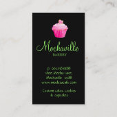 Bakkerij Visitekaartje  Damask Limoen (Achterkant)