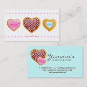 Bakkerij visitekaartje koekjes (Voorkant / Achterkant)