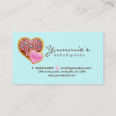 Bakkerij visitekaartje koekjes (Achterkant)