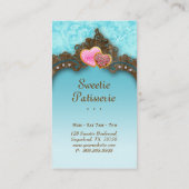 Bakkerij Visitekaartje Koekjes blauw (Achterkant)