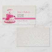 Bakkerij Visitekaartje Roze (Voorkant / Achterkant)