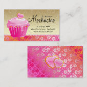 Bakkerij Visitekaartje schatkistkistkistkistgoud & (Voorkant / Achterkant)