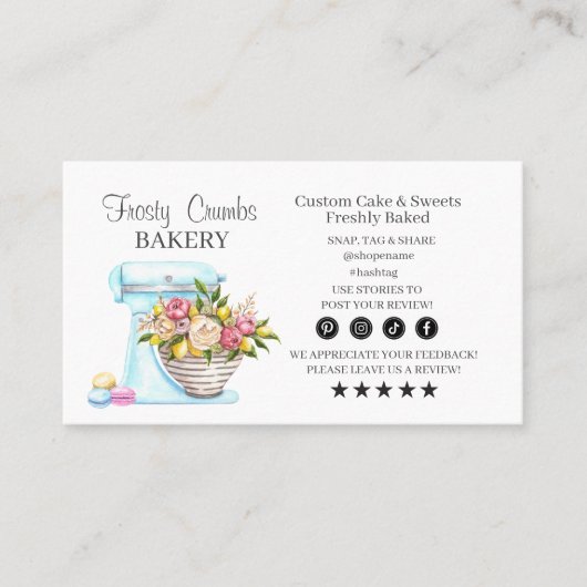 Bakkerij-Visitekaartje Visitekaartje (Voorkant)