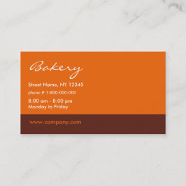 Bakkerij-Visitekaartje Visitekaartje