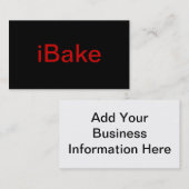 Bakkerij-Visitekaartje Visitekaartje (Voorkant / Achterkant)