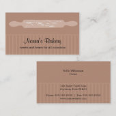 Bakkerij-Visitekaartje Visitekaartje (Voorkant / Achterkant)