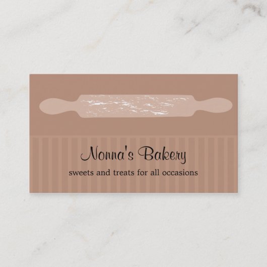 Bakkerij-Visitekaartje Visitekaartje (Voorkant)