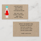 Bakkerij-Visitekaartje Visitekaartje (Voorkant / Achterkant)