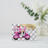 Bakkerij Visitekaartje White Diamonds Cake Poppen  (Staand voorkant)