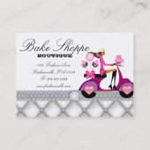 Bakkerij Visitekaartje White Diamonds Cake Poppen  (Achterkant)