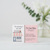 Bakkerij Visitekaartjes (Staand voorkant)