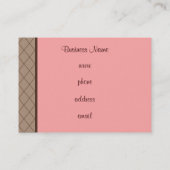 Bakkerij Visitekaartjes (Achterkant)