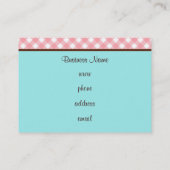 Bakkerij Visitekaartjes (Achterkant)