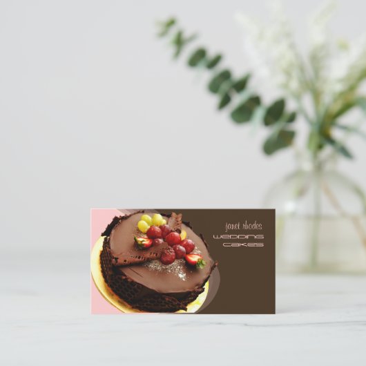 Bakkerij, visitekaartjes (Staand voorkant)