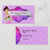 Bakkerij-visitekaartjes Visitekaartje (Voorkant / Achterkant)