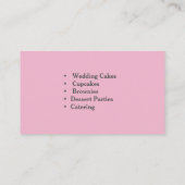 Bakkerij-Visitekaartjes Visitekaartje (Achterkant)