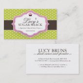 Bakkerij-Visitekaartjes Visitekaartje (Voorkant / Achterkant)