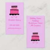 Bakkerij-Visitekaartjes Visitekaartje (Voorkant / Achterkant)