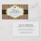 Bakkerij-Visitekaartjes Visitekaartje (Voorkant / Achterkant)