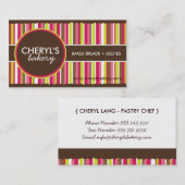 Bakkerij-Visitekaartjes Visitekaartje (Voorkant / Achterkant)