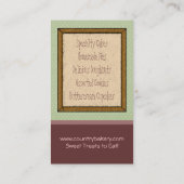 Bakkerij-Visitekaartjes Visitekaartje (Achterkant)