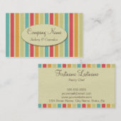 Bakkerij-Visitekaartjes Visitekaartje (Voorkant / Achterkant)