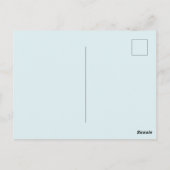 bakkerij voeg bericht bedrijfsnaam garde briefkaart (Achterkant)