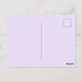 Bakkerij voeg bericht Zakelijke naam deegroller  Briefkaart (Achterkant)