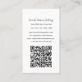 Bakkerij Voeg je Logo Wedding Cake toe Visitekaartje (Achterkant)